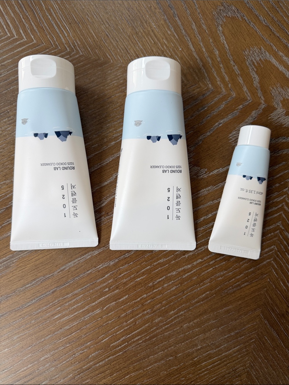 1025 Korean Dokdo Cleanser - 3 tubes 2/5oz 1 1.30z